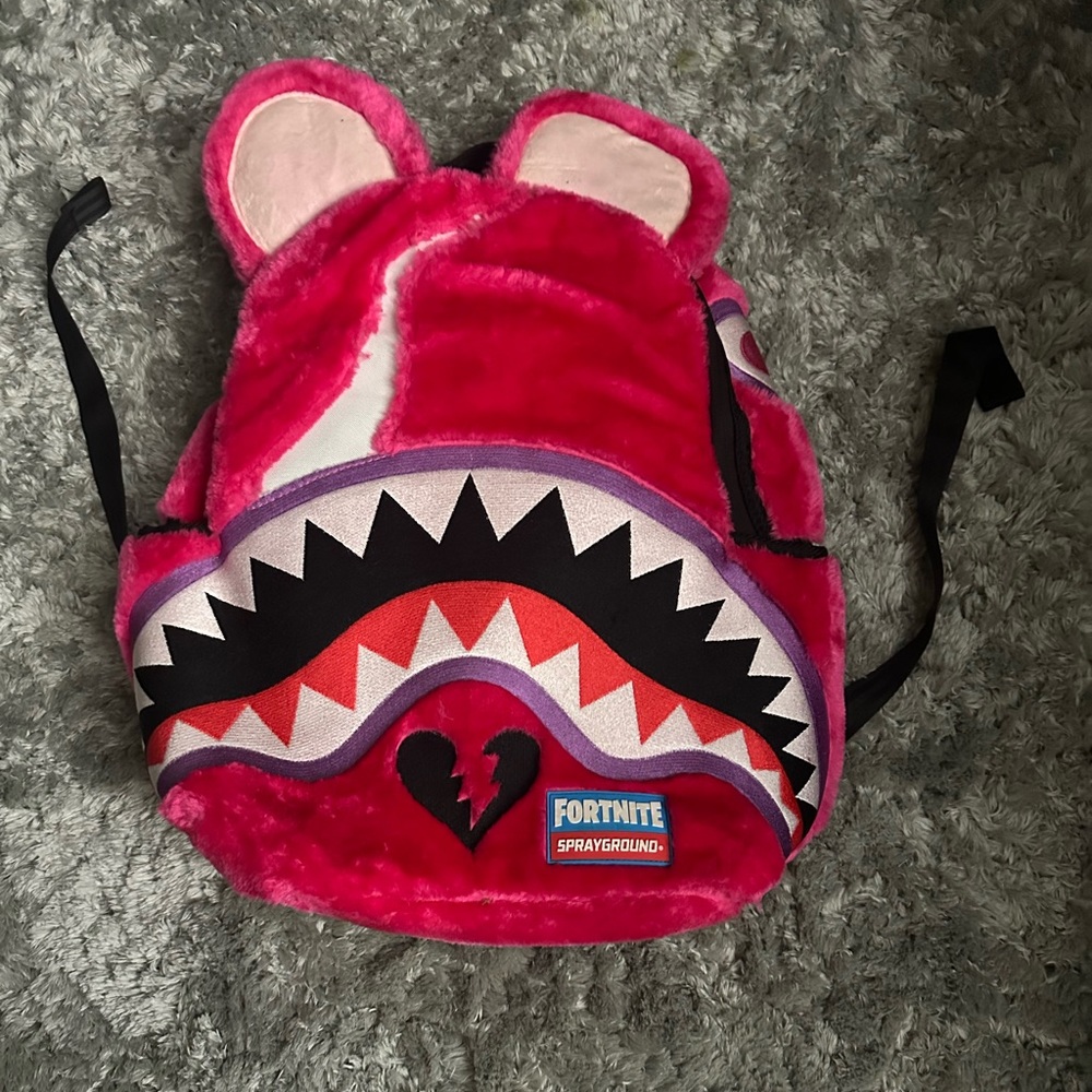 Brand new limited edition Fortnite sprayground backpack.